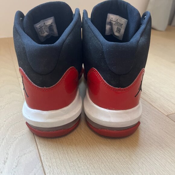 Jordan Kids Black and Red Sneakers - Picture 2 of 3